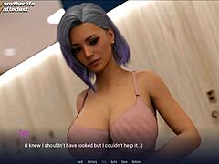 POV sin censura: La tíastra madura disfruta de juegos porno en 3D