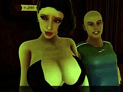 3ДЦГ интерактивна порно игра са зрелом МИЛФ-ом и аналним сексом