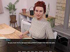 एक परिपक्व मिल्फ़ की कहानी में गर्भावस्था और गेमिंग को संयुक्त किया गया है।