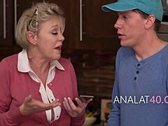 Dee Williams, a southern mom with a big ass and big tits, pleads for anal sex in this mature video.