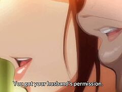 Jeg er en utro kone i en Hentai Anime, der engagerer sig i seksuelle handlinger med min mands chef for hans professionelle fremskridt
