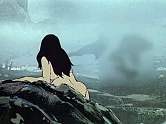 Seksowna brunetka eksploruje królestwo dzikich fantazji w gorącym anime z kreskówkami