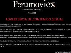 Peruánská amatérka si užívá obrovský penis v divokém sexu
