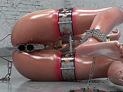Zbierka BDSM a bondage komiksov s zrelými postavami a 3D animáciami