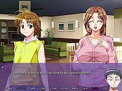 Hana's naughty encounter with my wife in the first installment of the cheating game