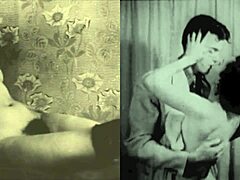 一个成熟的英国女人在黑色灯娱乐的复古口交视频中探索她的性欲望