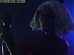 Latex-clad domme Arya Grander seduces with her sounding asmr skills for a Halloween fetish session