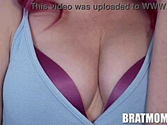 MILF's big tits and boobs get a closeup