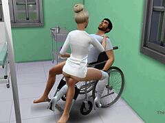 नर्स अपने मरीज को HD वीडियो में धोखा देती है और उसे सम्मोहित करती है।
